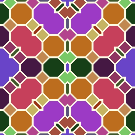 Abstract seamless geometric patterns. Kaleidoscope seamlessの写真素材