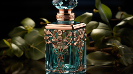 Perfume luxury bottle. Product design perfumery.の素材