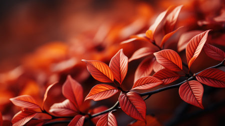 Autumn background of fall leaves.の素材