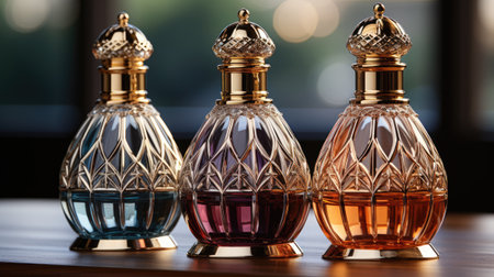 Perfume luxury bottle. Product design perfumery.の素材