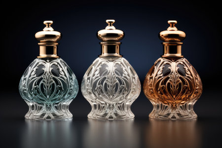 Perfume luxury bottle. Product design perfumery.の素材