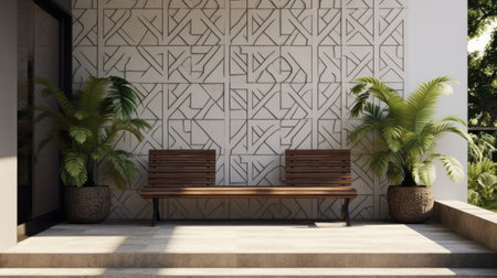 Decorative panels on the houseの素材