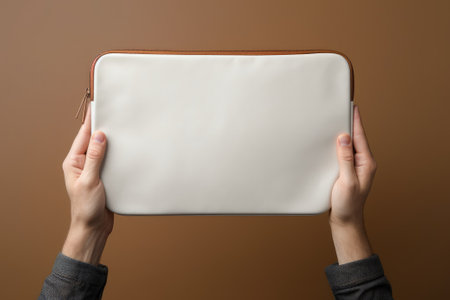 Laptop bag leather case round edgesの素材