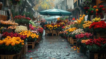 Plate of Christmas cookies is ready for the holidays with festive decorationsの素材