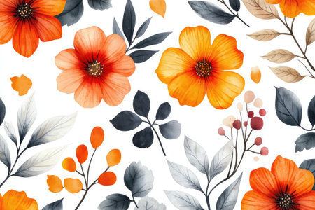 A picturesque garden path adorned with vibrant purple flowers and lush greenery, leading to a charming house in the background, embodying serenity and natural beauty.の素材