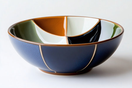 Contemporary serving bowl with separate compartments, ideal for parties and gatheringsの素材
