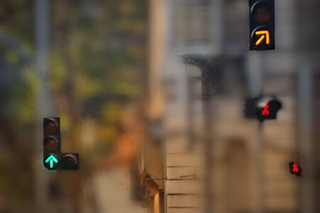 Stay focused, do not miss the right signal in your life.の写真素材