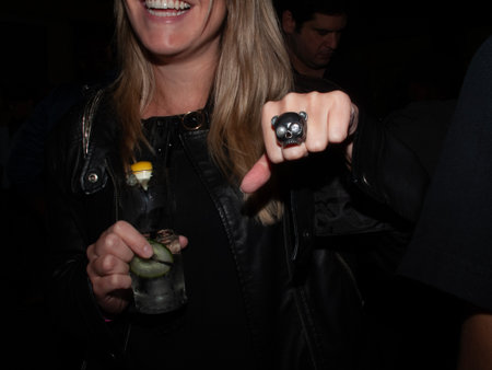 Detail of the backstage just before Francesca Liberatore show during Milan Women's Fashion Week in Milan.の写真素材