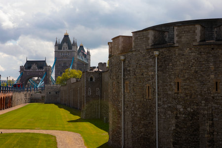 The Tower of London, the most famous attraction in London, UKの写真素材