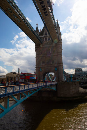 Tower Bridge, London, England, United Kingdom, Europe.の写真素材