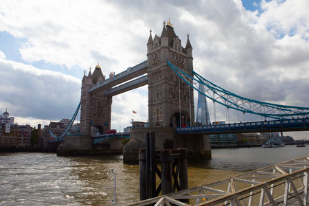 Tower Bridge in London, UK. Tower Bridge is one of the symbols of London.の写真素材