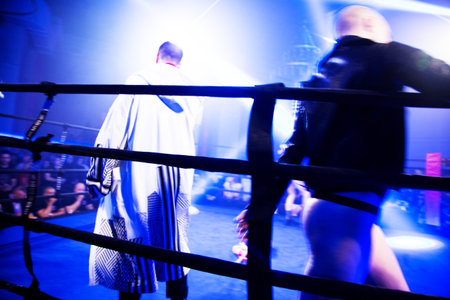 Thai Fight : Muaythai..World's Unrivalled Fight in Bangkok, Thailand.の写真素材