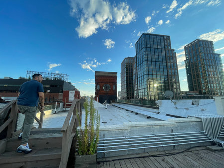 The Boston Museum of Science and Technology is the oldest museum in the United States.の写真素材