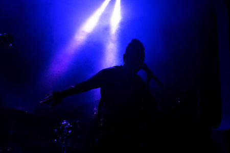 The Hip-hop-Band Antilopen is performing on the Rathaus Stage