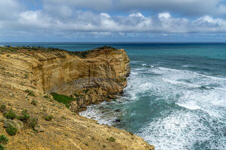 Port Campbell National Park is located 285 km west of Melbourne in the Australian state of Victoria and is the highlight of the Great Ocean Road and the Great Ocean Walkの写真素材