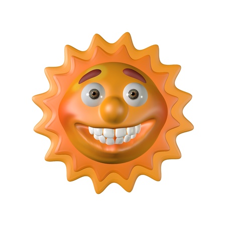 The sun shines in the morningsの写真素材