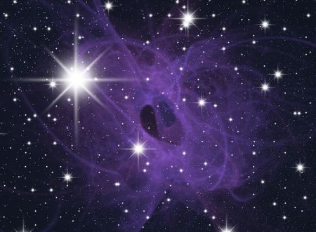 Abstract colour fractal from the deformed linesの写真素材