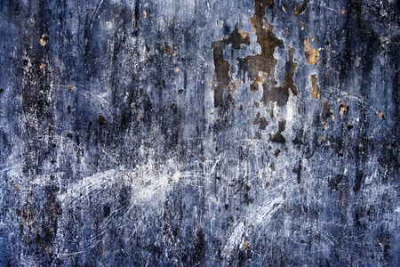 Abstract Textured dark blue grunge background の写真素材