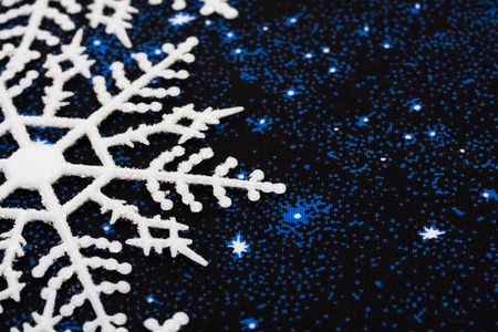 Snowflake border with star background, snowflake borderの写真素材