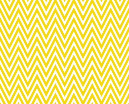Thin Bright Yellow and White Horizontal Chevron Striped Textured Fabric Background that is seamless...