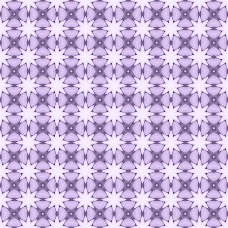 Purple star geometric mosaic detailed seamless and repeat textured pattern background