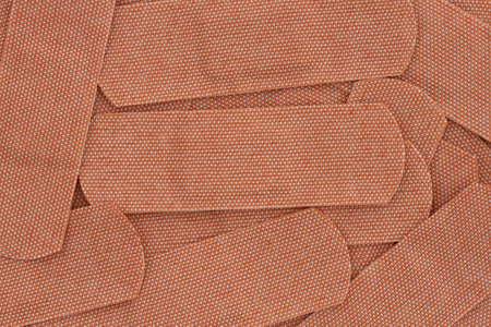 Lots of fabric adhesive background with for your medical or injury message