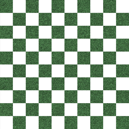 Illustration green glitter checkerboard squares pattern background that repeats and seamlessの写真素材