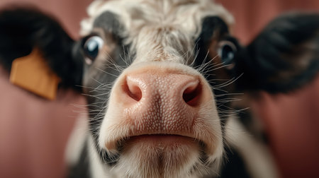 Cow herd grazing in blossom field at beautiful sunset time, healthy nutritious breakfast. Oat Milk in the glass. Vegan concept. High qualityの素材