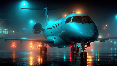 Private Business Corporate Executive Jet. A small jet luxury aviation. Luxury, technology, aviation, diagnostics, innovation, precision, modern. High qualityの素材