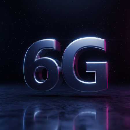 6G technology, a new generation of cellular networks, AI connection via high-speed internet, fiber-optic communication, new-generation antennas, 5G 6G icon. High qualityの素材