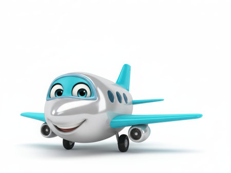 Cartoon airplane, flights and travel, cartoon concept about airplanes, new countries, free world, flight. High qualityの素材