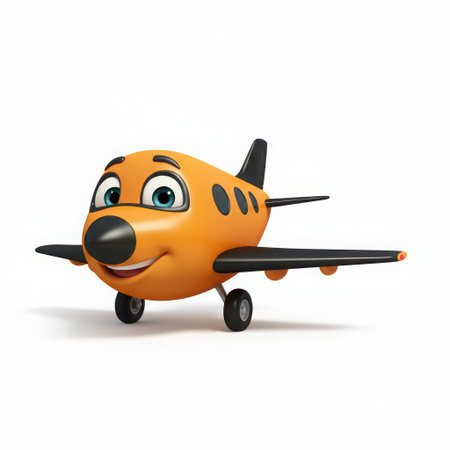 Cartoon airplane, flights and travel, cartoon concept about airplanes, new countries, free world, flight. High qualityの素材