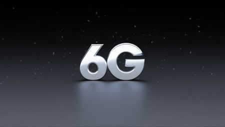 5G technology, a new generation of cellular networks, AI connection via high-speed internet, fiber-optic communication, new-generation antennas, 5G icon. High qualityの素材