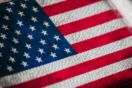 USA flag background United States Flag American flag for celebrating Independence Day 4th of July. High qualityの写真素材