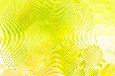 Abstract background. Composition, liquid, circles and bubbles on a colorful backgroundの写真素材