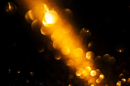 Abstract and Festive Background with Blurred Circles. De focused Blurred Lights.の写真素材
