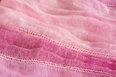 Pink textile backgroundの写真素材