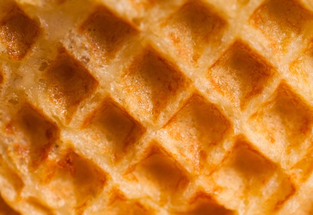 Waffle close upの写真素材