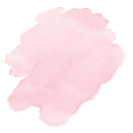 Brush stroke for logos, promotions, and in the beauty industry. Vector hand-painted pink texture isolated on white background.のイラスト素材