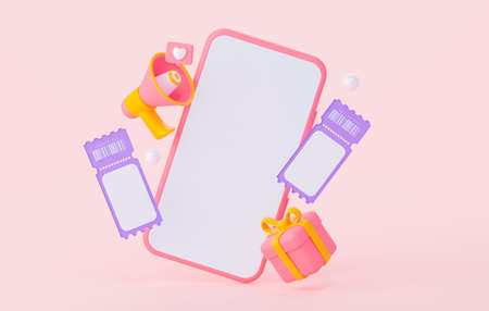 Get a coupon for a bargain purchase online. Mobile phone with gift promo code gift and loudspeaker....