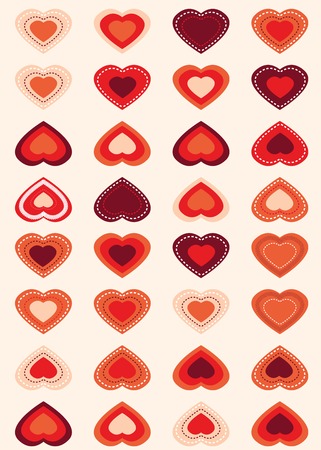 valentines day background , illustrationのイラスト素材