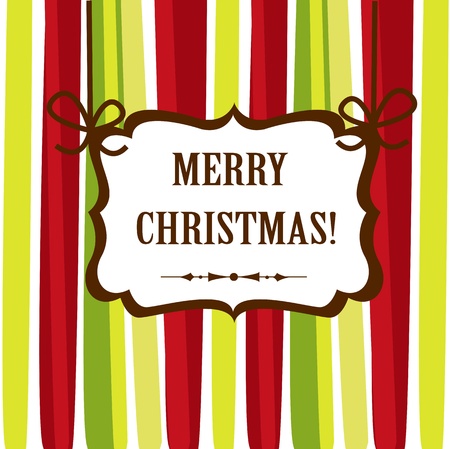 Christmas card illustrationのイラスト素材