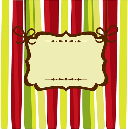 Christmas card illustrationのイラスト素材