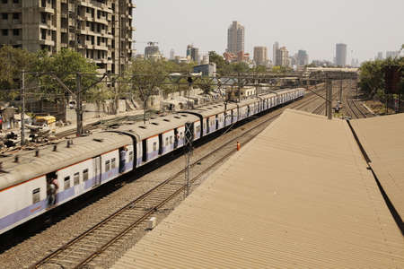 Mumbai Local Trainのeditorial素材