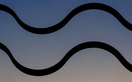 black line pattern on beautiful color backgroud