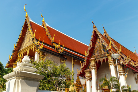 Wat U Tai Taram, temple in Thailand の写真素材