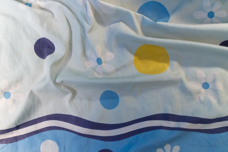 close up Fabric texture detail background photo