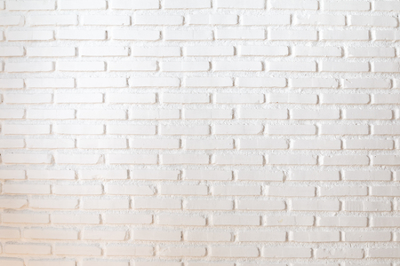 close up white brick wall for wallpaper backgroundの写真素材