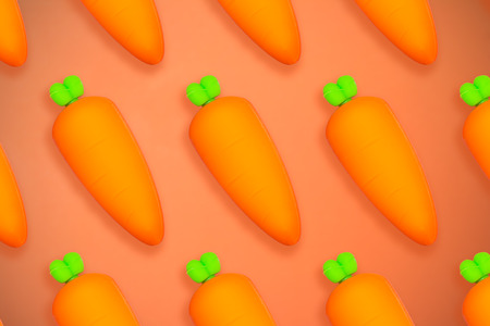 orange color is pastel tone concept for backgroundの写真素材