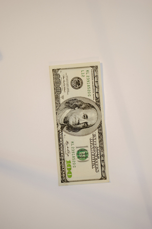 100 dollarの写真素材